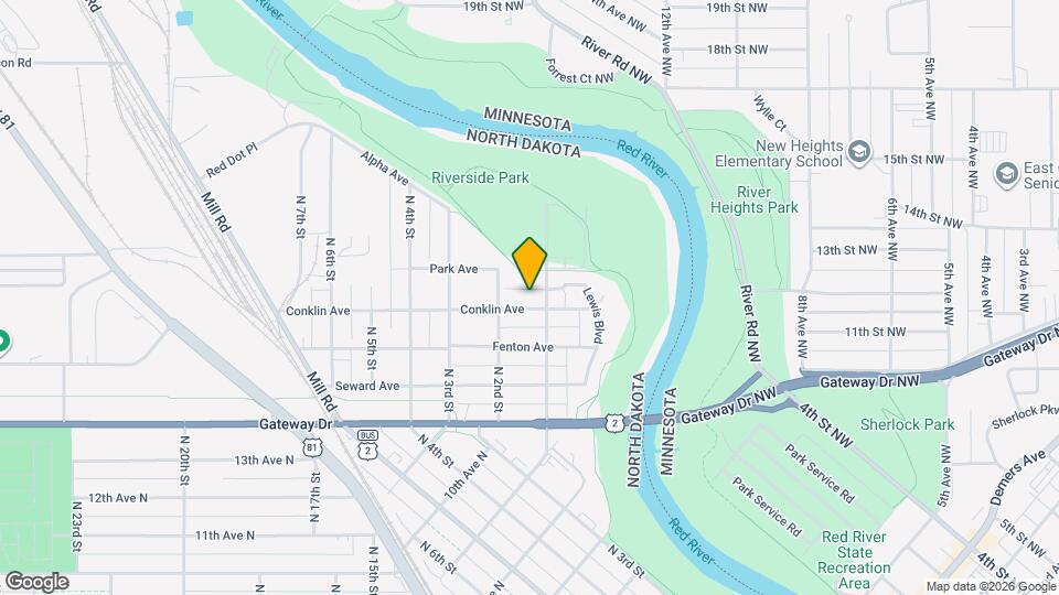 110 Conklin Ave Map and Location Details