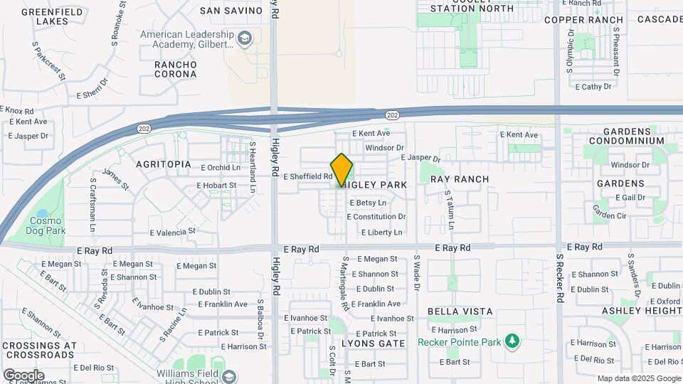 1449 S Colt Dr Mapa y Detalles de la Ubicación