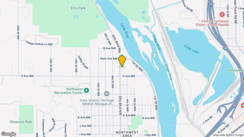 1631 Ellis Blvd NW Map and Location Details