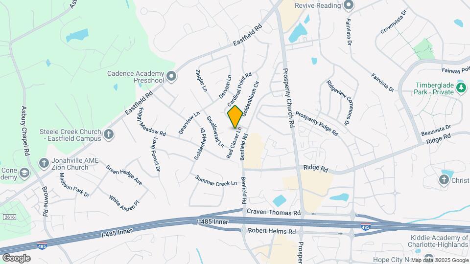 6235 Red Clover Ln Map and Location Details