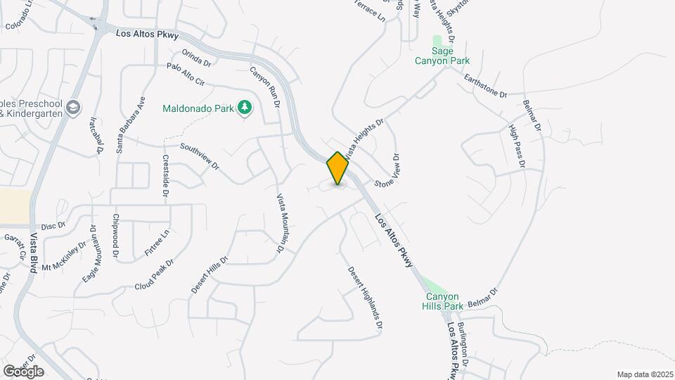 2311 Snow Cyn Dr Map and Location Details