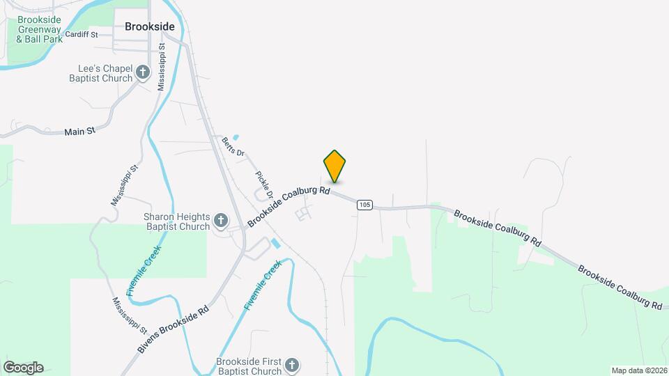 2152 Brookside Coalburg Rd Map and Location Details