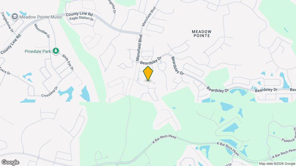 1139 Baronscourt Dr Map and Location Details