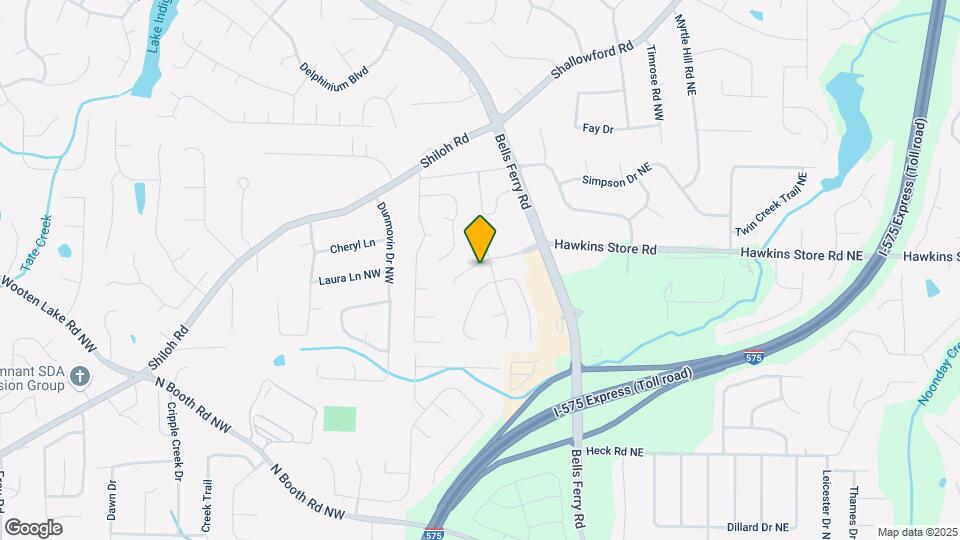 325 Bramford Way NW Map and Location Details