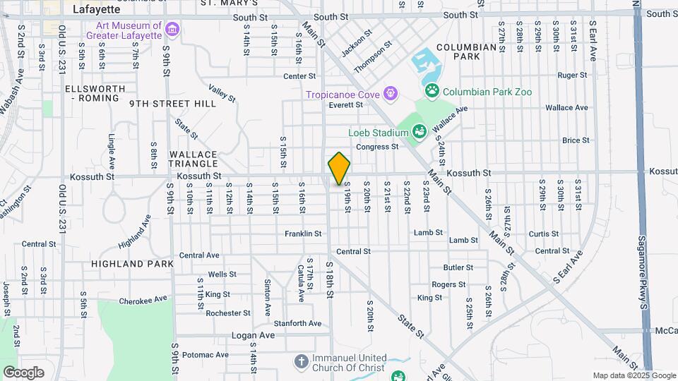 1810 Virginia St Map and Location Details