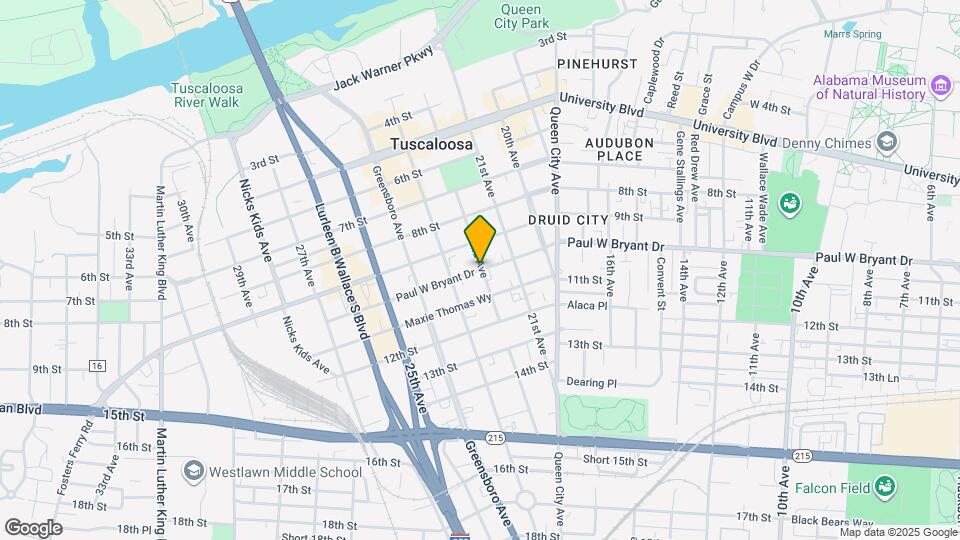 2205 Paul W Bryant Dr Map and Location Details