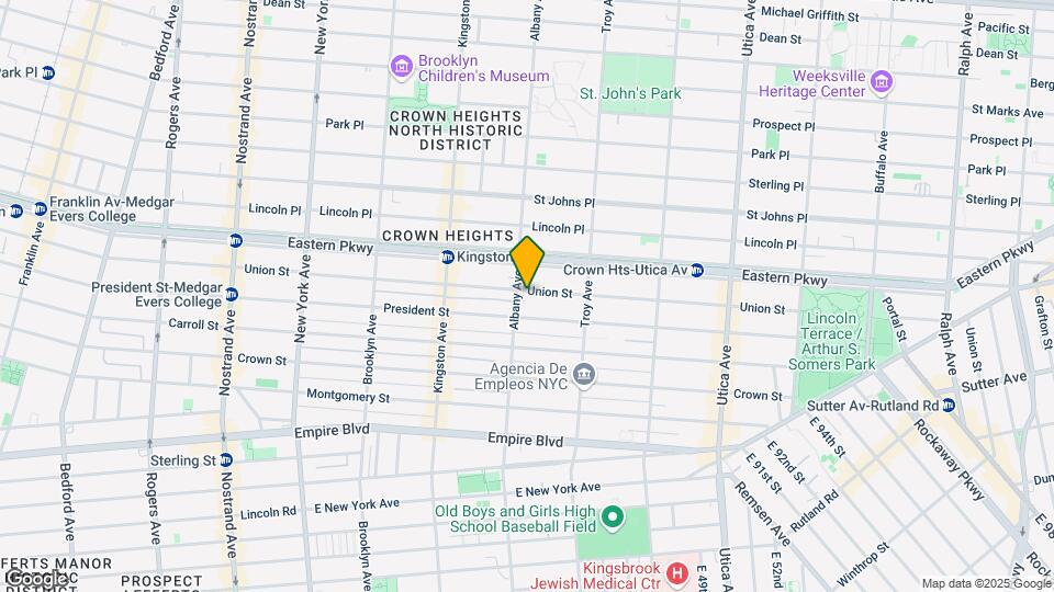 1516 Union St Map and Location Details
