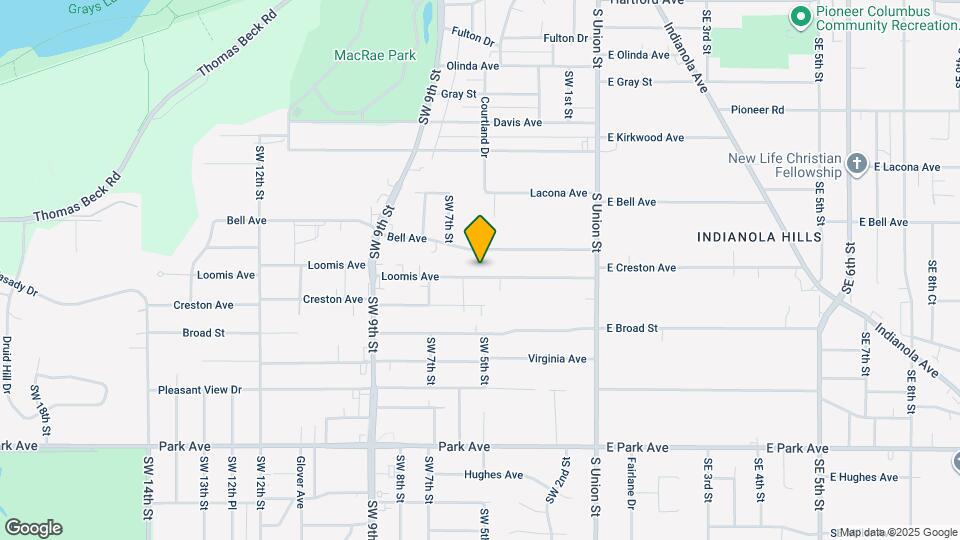 503 Loomis Ave Map and Location Details