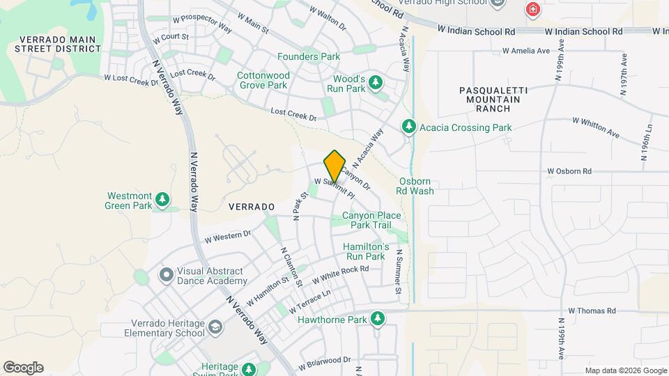 3428 N Acacia Way Map and Location Details