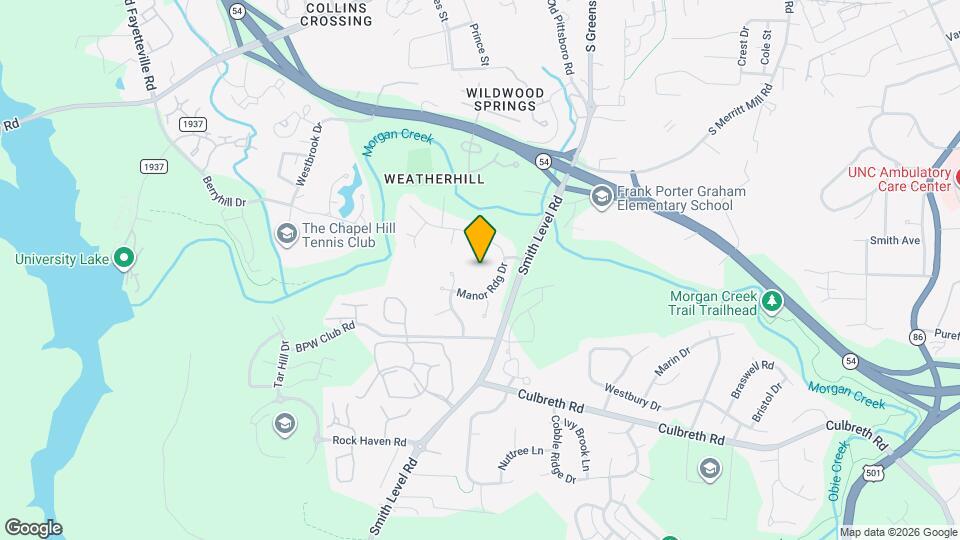 105 Gateridge Pl Map and Location Details