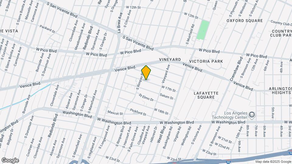 4714 W 17th St Map and Location Details