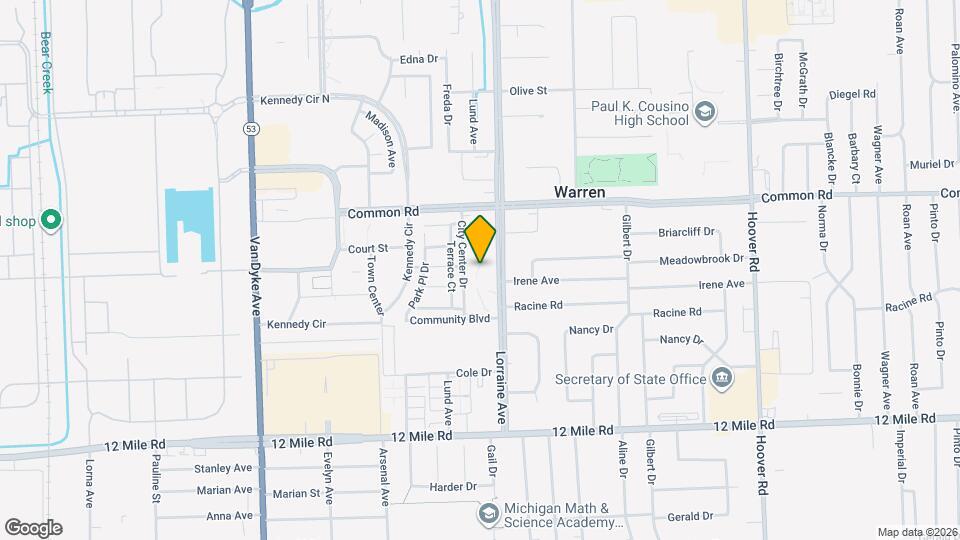 29792 City Center Dr Mapa y Detalles de la Ubicación