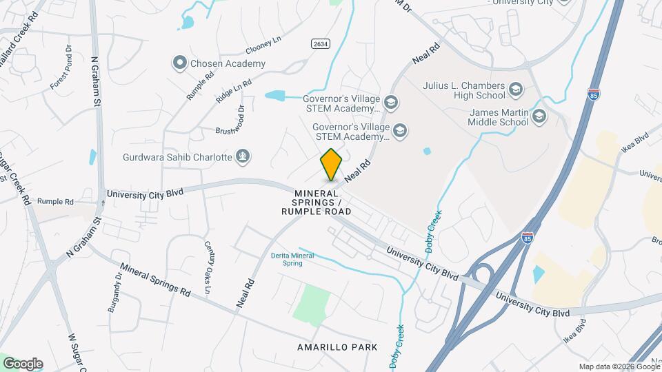 7528 Double Springs Ct Map and Location Details