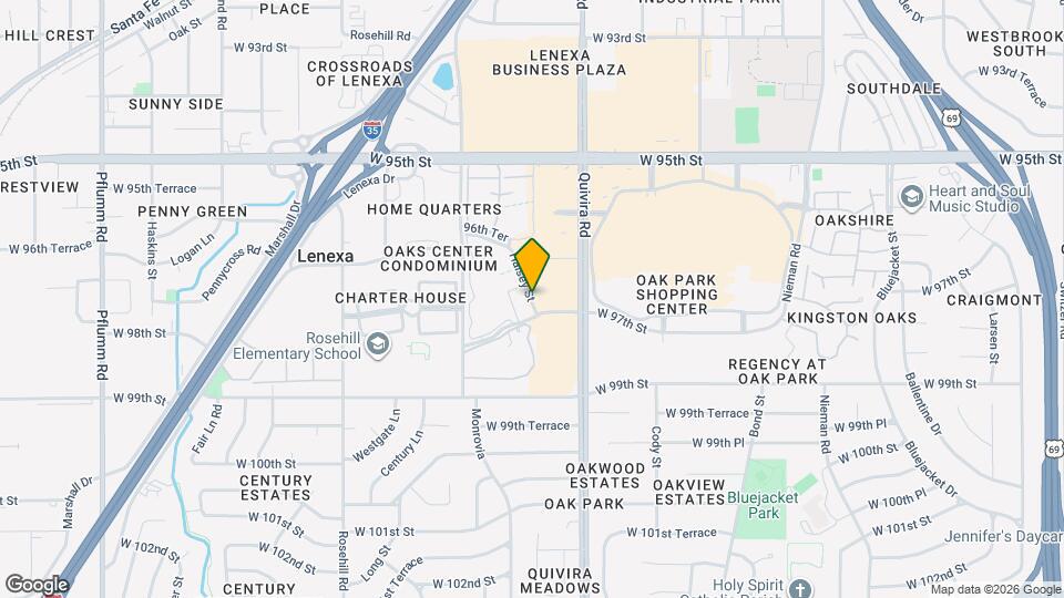 Oakpark Village Map and Location Details