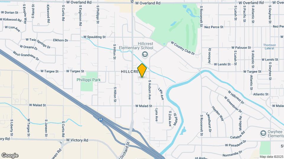 4857 W Targee St Map and Location Details