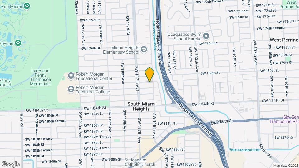 11510 SW 181st St Map and Location Details