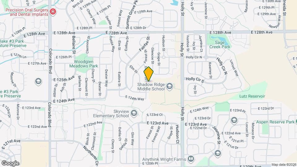 12548 Forest Dr Map and Location Details