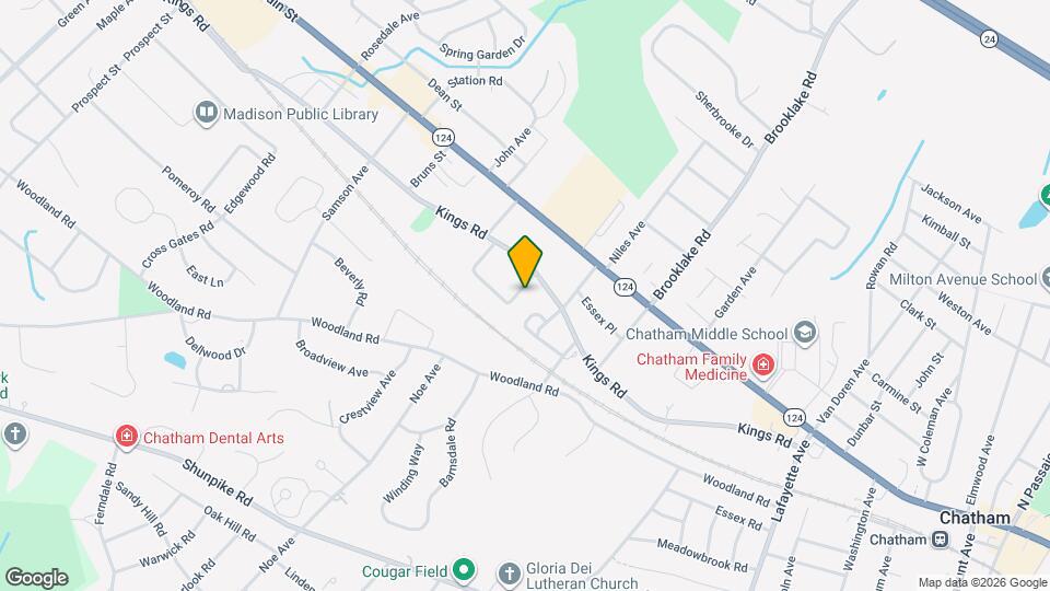 37 Kensington Rd Map and Location Details