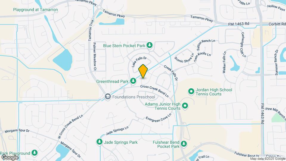 3909 Lily Park Ln Map and Location Details