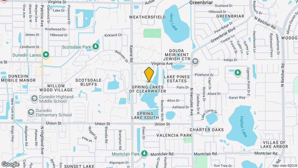2245 Springrain Dr Map and Location Details
