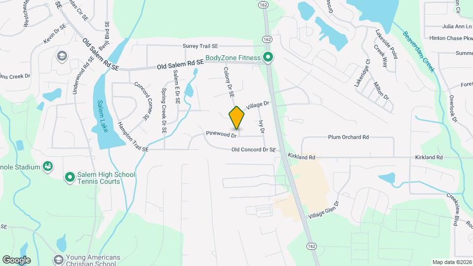 3445 Colony Dr SE Mapa y Detalles de la Ubicación