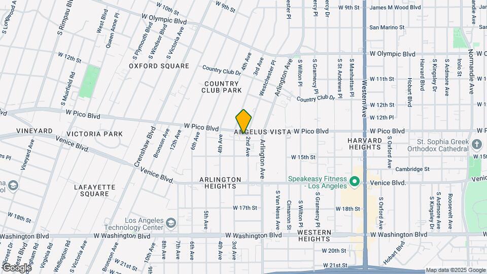 Second Avenue Apartments Mapa y Detalles de la Ubicación