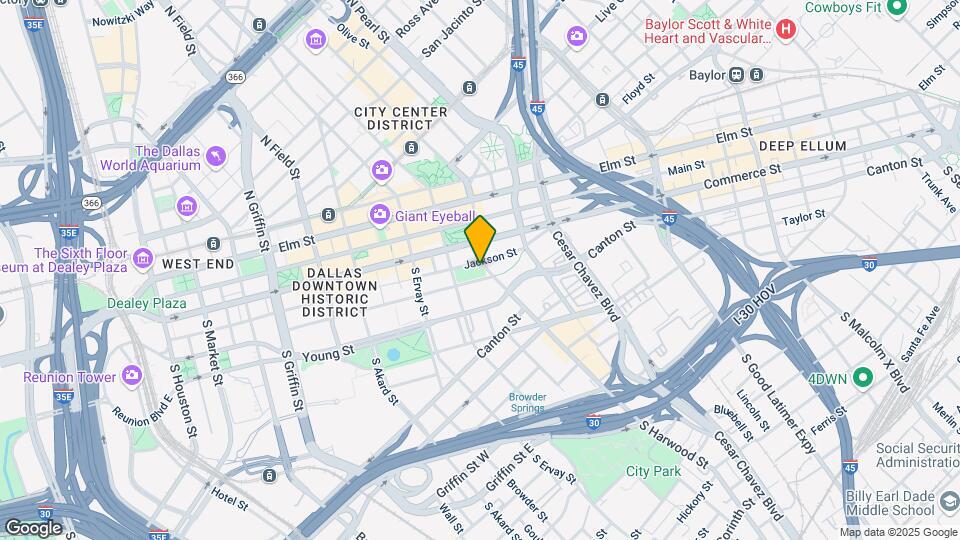 Lone Star Gas Lofts Phase 2 Mapa y Detalles de la Ubicación