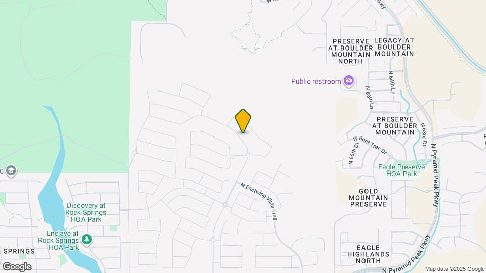 7064 W Oberlin Wy Map and Location Details