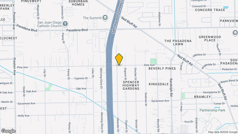 5702 Pine Ave Map and Location Details