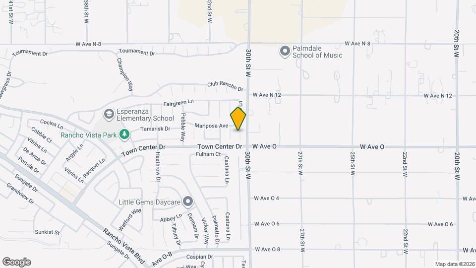 40425 Tesoro Ln Mapa y Detalles de la Ubicación
