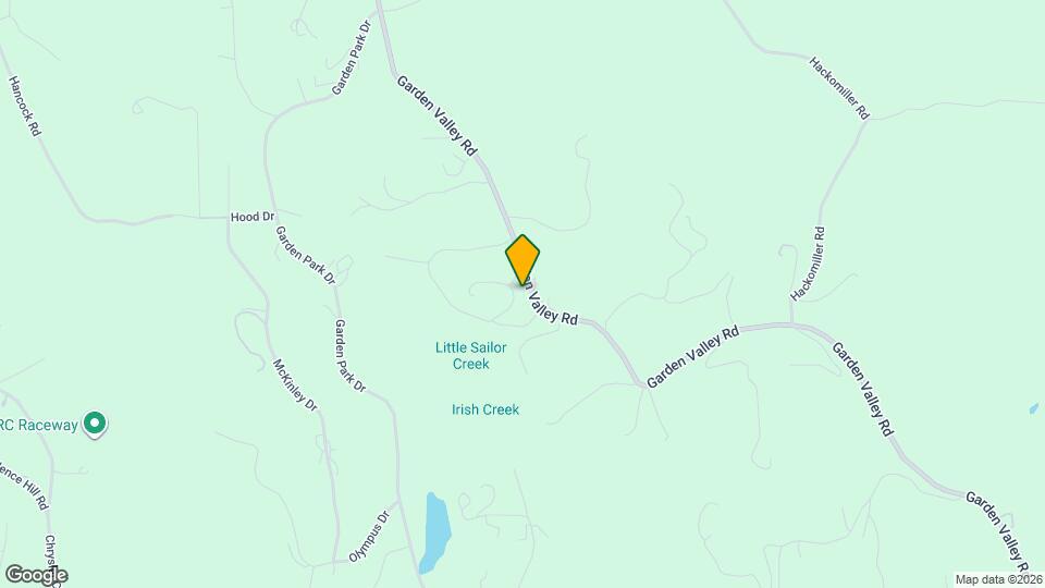 5760 Garden Valley Rd Map and Location Details