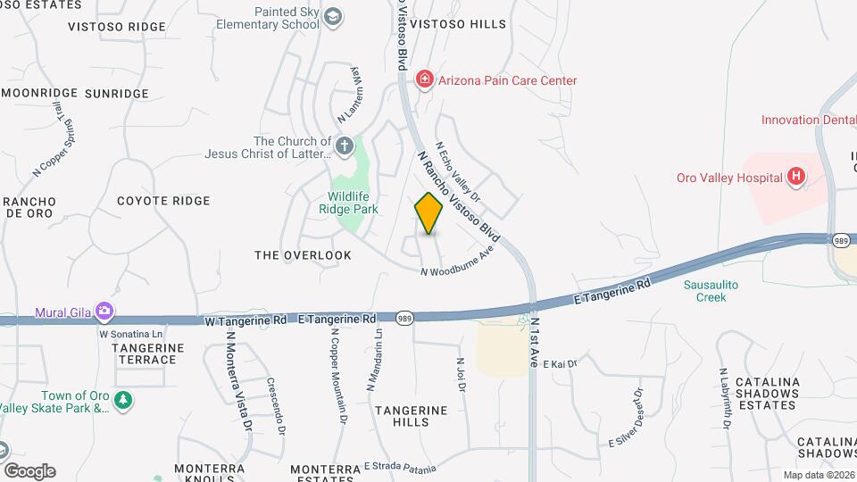 12183 N New Dawn Ave Map and Location Details