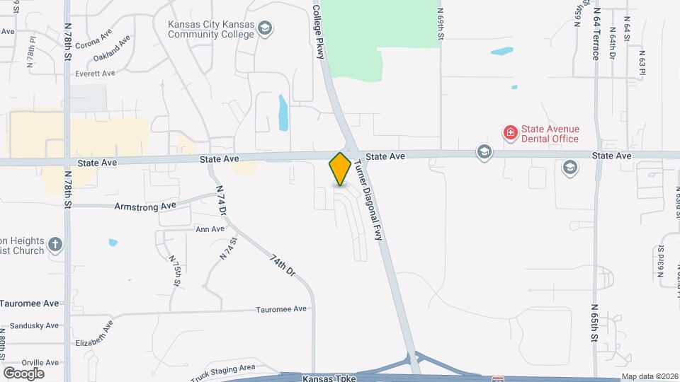 7031 Redwood Dr Map and Location Details