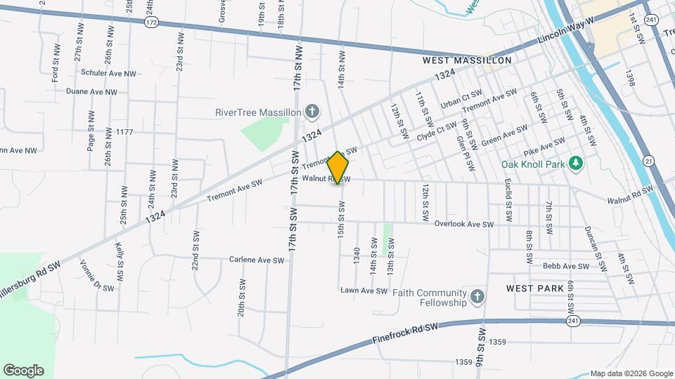 717 15th St SW Map and Location Details