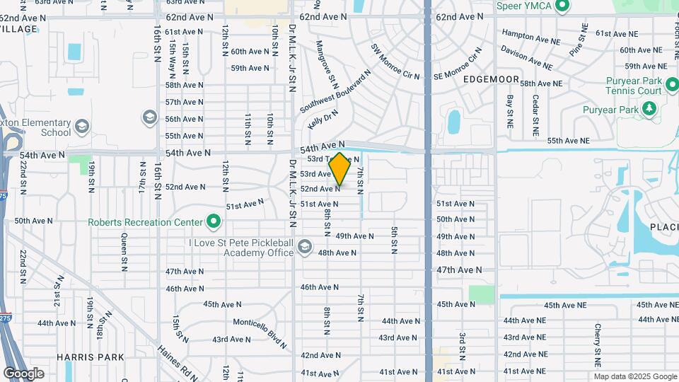 750 52nd Ave N Map and Location Details