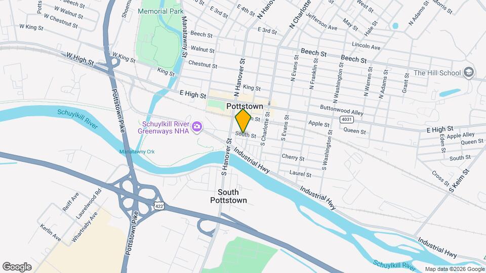 222 South St Map and Location Details