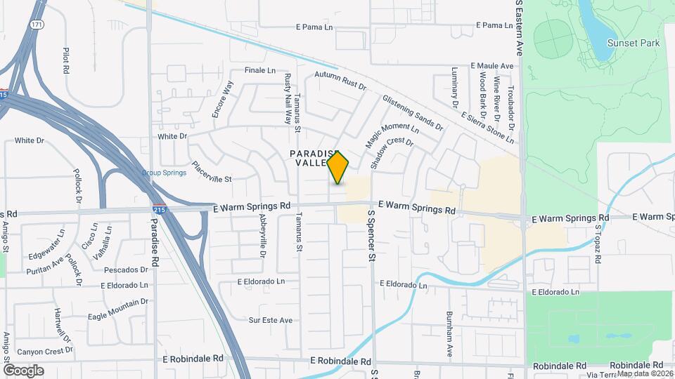 1640 Crystal Shadows Cir Map and Location Details