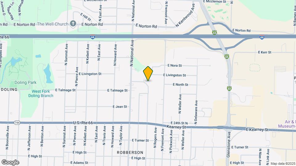 2632 N Prospect Ave Map and Location Details