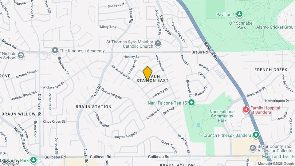 8411 Brixton Map and Location Details