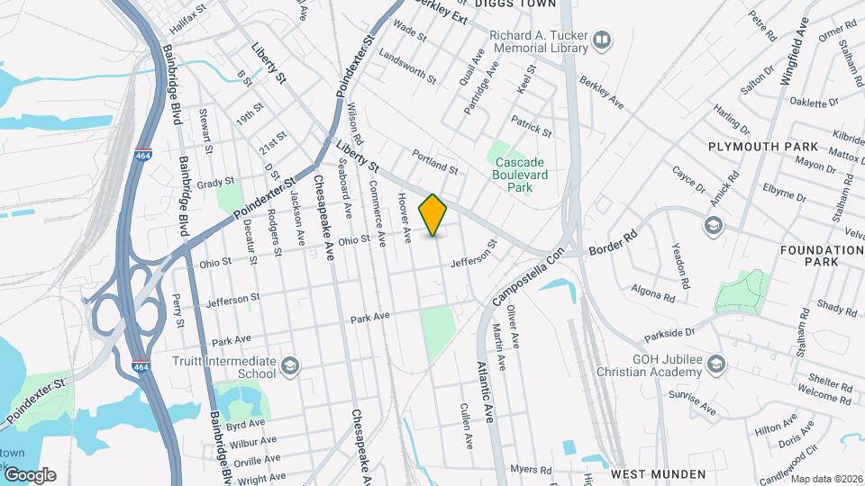 1214-1214 Transylvania Ave Map and Location Details