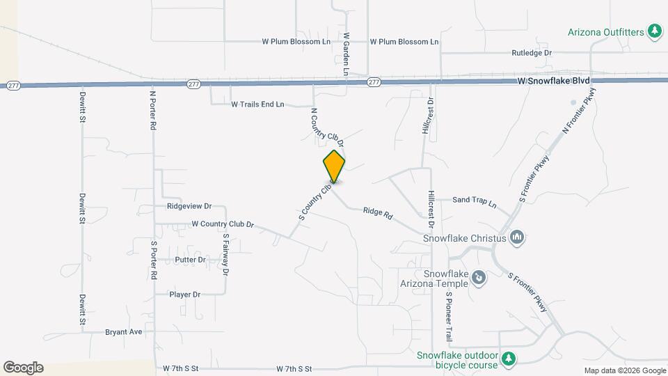 133 S Country Clb Dr Map and Location Details