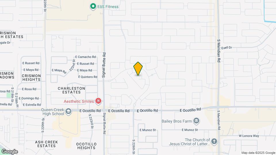 22638 E Quintero Ct Map and Location Details