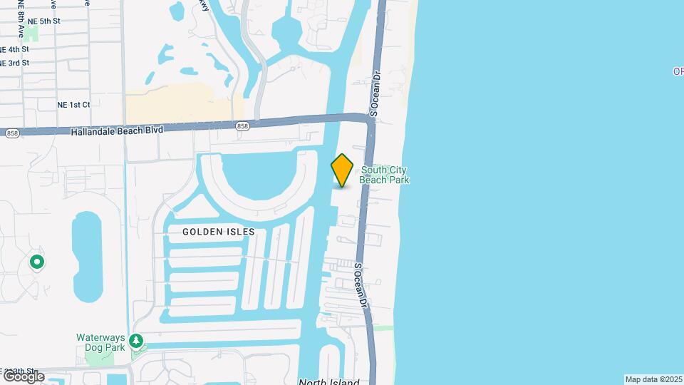 1891 S Ocean Dr Map and Location Details