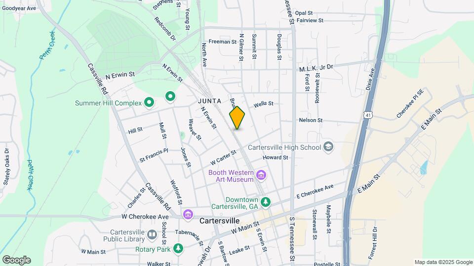 117 N Railroad St Map and Location Details