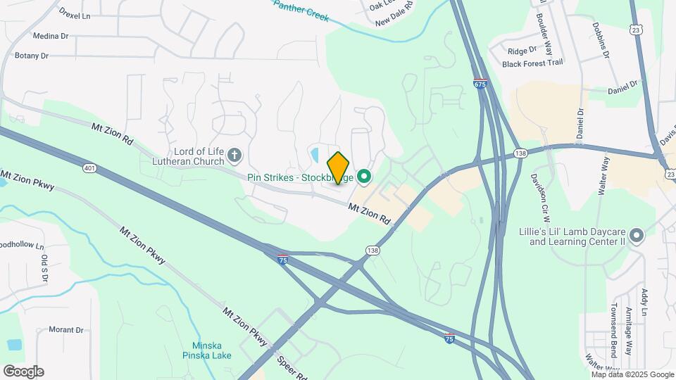 3465 Narrow Creek Ct Map and Location Details