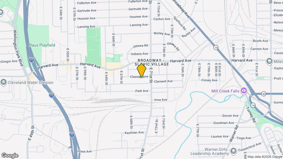 6924 Claasen Ave Map and Location Details