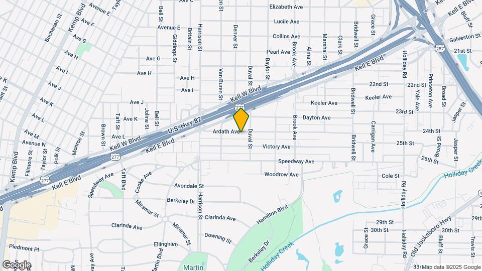 1909 Ardath Ave Map and Location Details