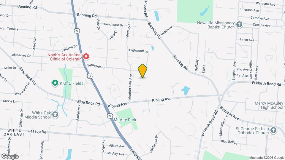 2503 Flanigan Ct Map and Location Details