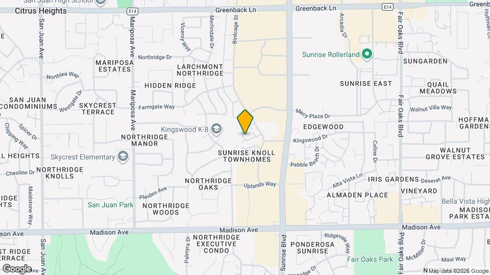 7831 Hampton Ln Map and Location Details