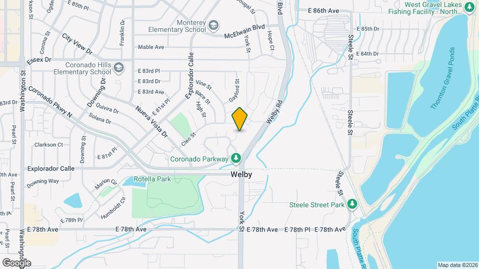 2263 Coronado Pkwy N Map and Location Details